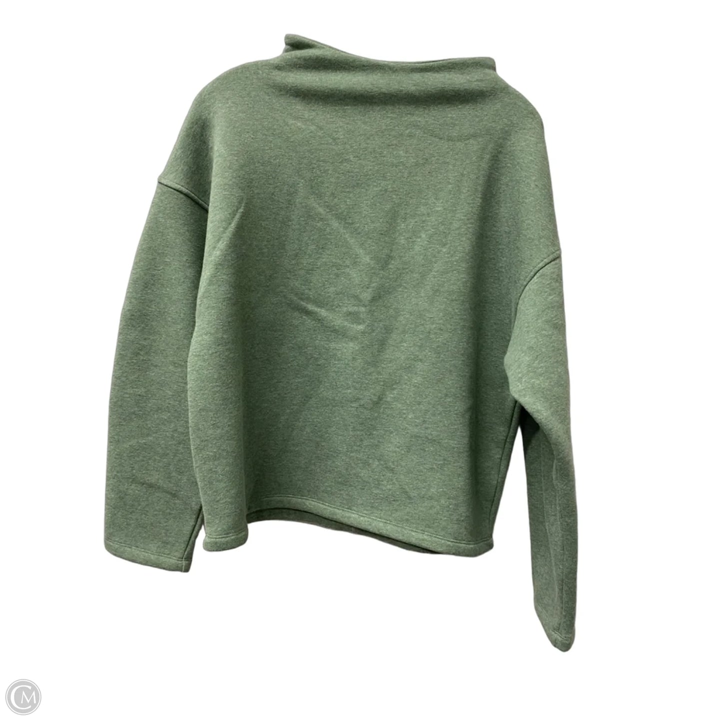 Sweatshirt Crewneck By J. Crew In Green, Size: M