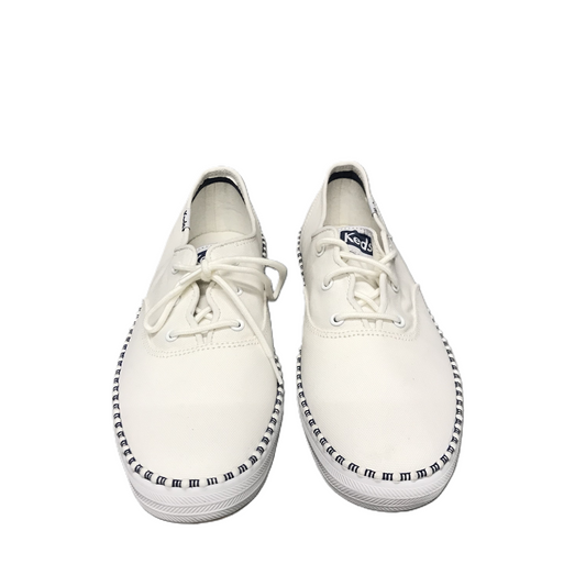 White Shoes Sneakers By Keds, Size: 8.5