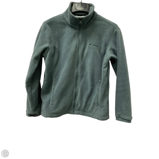 Jacket Fleece By Columbia In Grey, Size: M