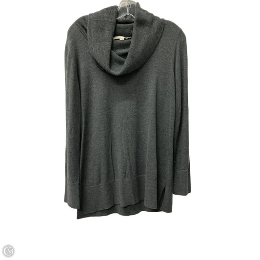 Sweater By Loft In Grey, Size: L