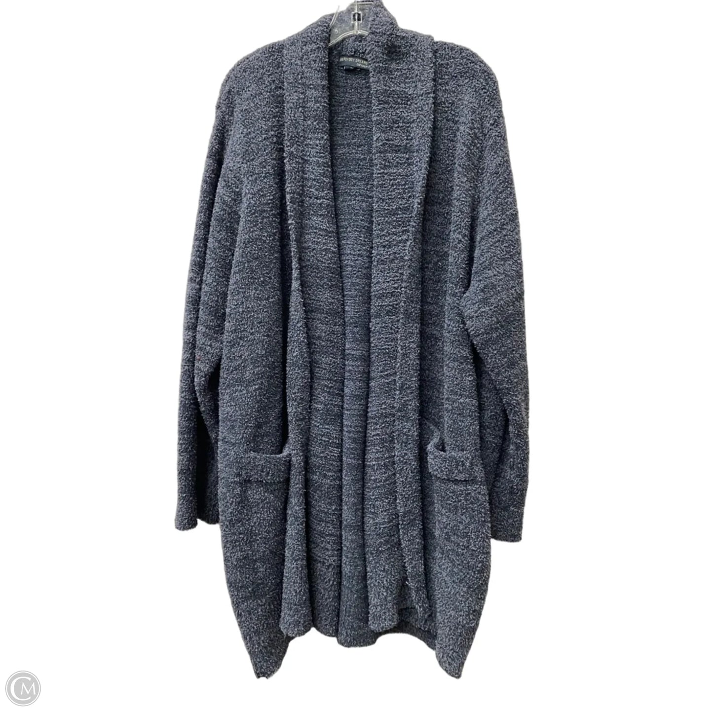 Sweater Cardigan By Barefoot Dreams In Blue, Size: 2x