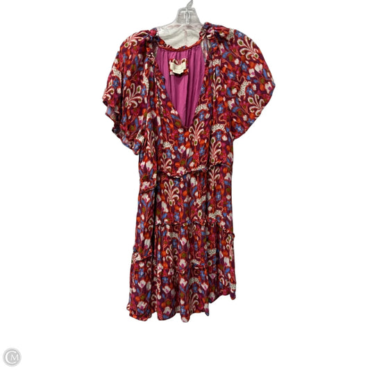 Dress Casual Short By Anthropologie In Red, Size: S