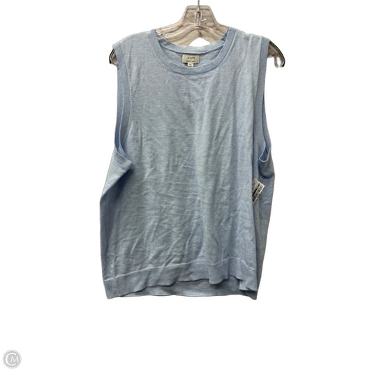 Top Sleeveless Basic By J. Crew In Blue, Size: 1x