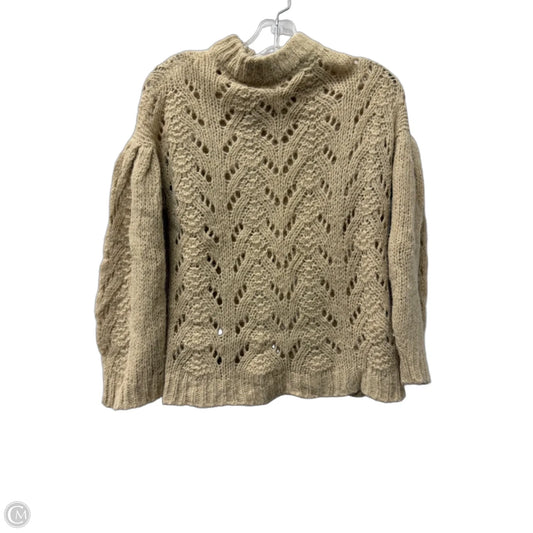 Sweater Cardigan Designer By Kate Spade In Cream, Size: Xs