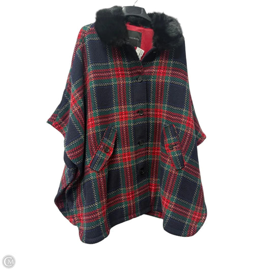Jacket Other By Talbots In Blue & Red, Size: L