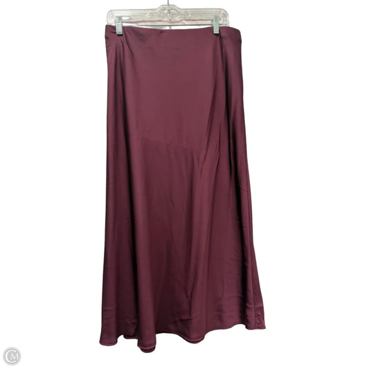 Skirt Maxi By Old Navy In Purple, Size: 16