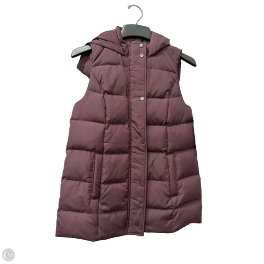 Vest Puffer & Quilted By J. Jill In Purple, Size: Xsp