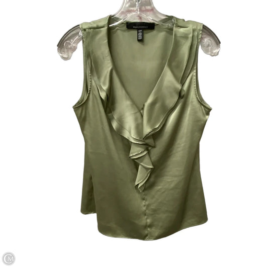 Top Sleeveless By White House Black Market In Green, Size: Xsp