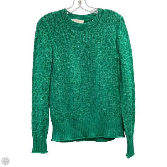 Sweater By Loft In Green, Size: M