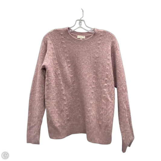 Sweater By Loft In Purple, Size: Xs