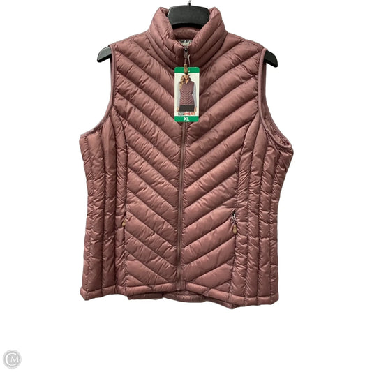Vest Puffer & Quilted By 32 Degrees In Pink, Size: Xl
