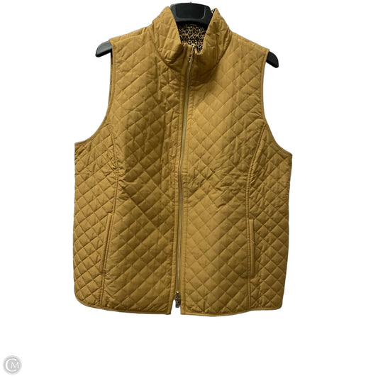 Vest Puffer & Quilted By Chicos In Tan, Size: Xl