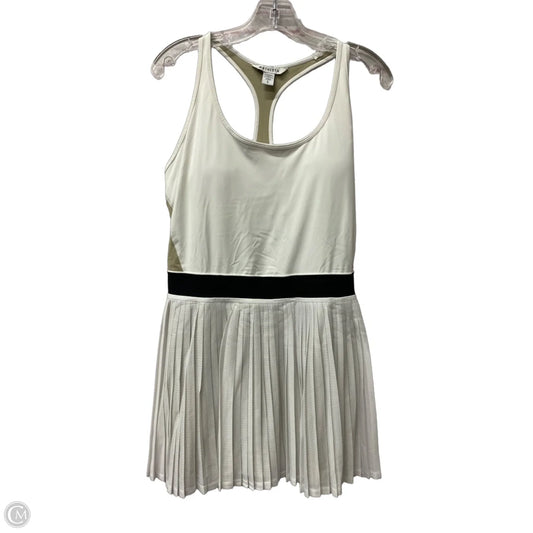 Athletic Dress By Athleta In White, Size: L