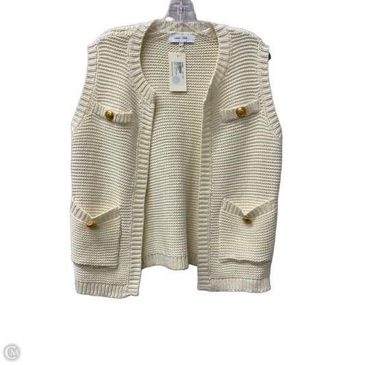 Vest Sweater By John + Jenn In Ivory, Size: M