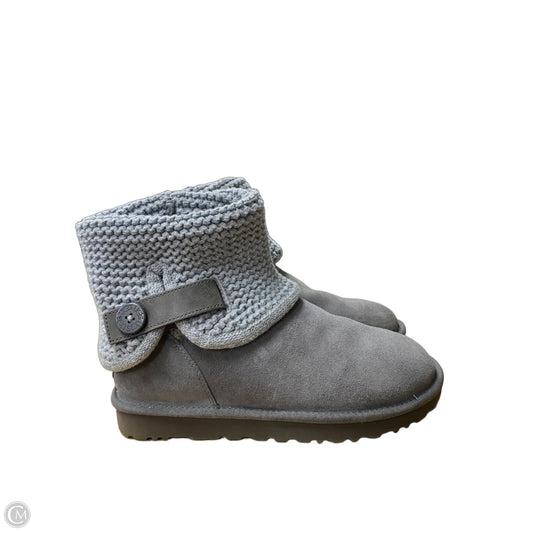 Boots Designer By Ugg In Grey, Size: 8