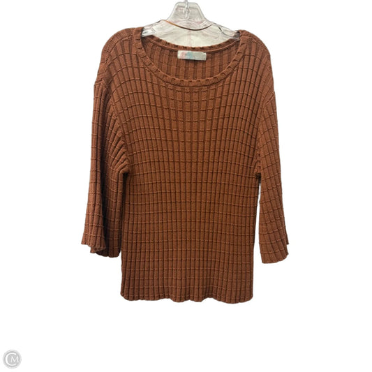 Sweater By Free People In Brown, Size: S
