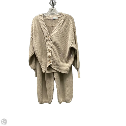 Pants Set 2pc By Free People In Tan, Size: 4