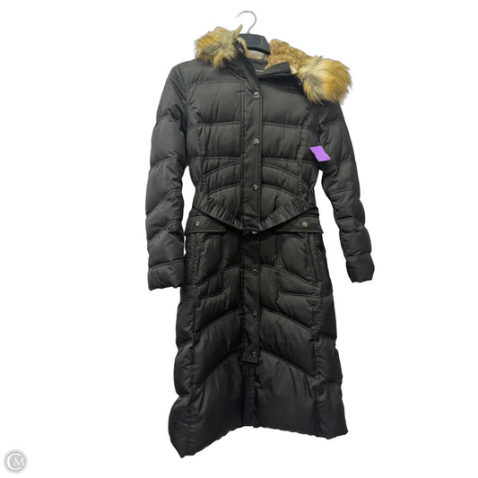 Coat Puffer & Quilted By Moda Intl In Black, Size: S