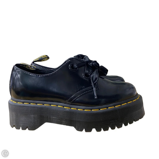 Shoes Flats By Dr Martens In Black, Size: 7