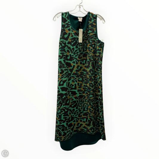 Dress Casual Midi By Chicos In Green, Size: L