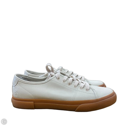 Shoes Sneakers By Frye In Cream, Size: 8.5