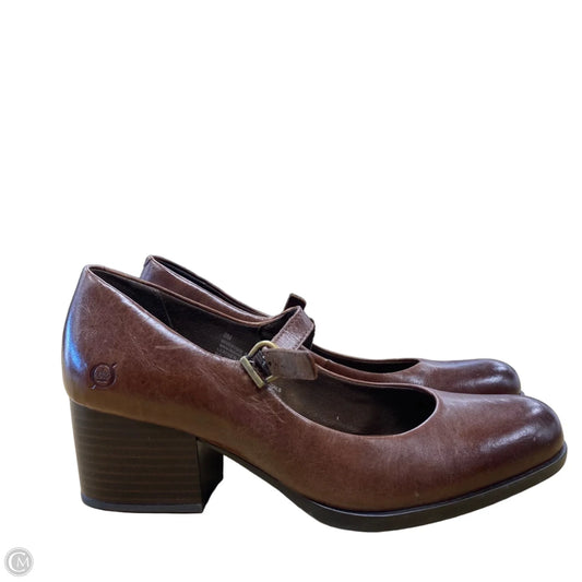 Shoes Heels Block By Born In Brown, Size: 8