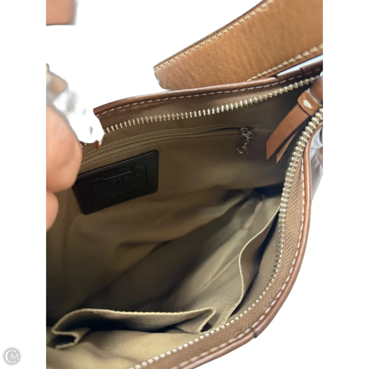Handbag Designer By Coach, Size: Medium