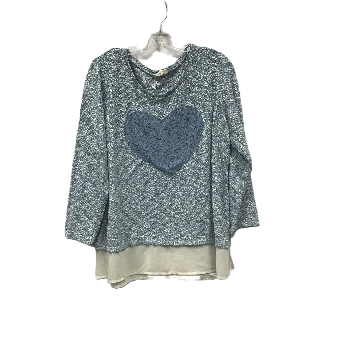 Blue Sweater By Style And Company, Size: L