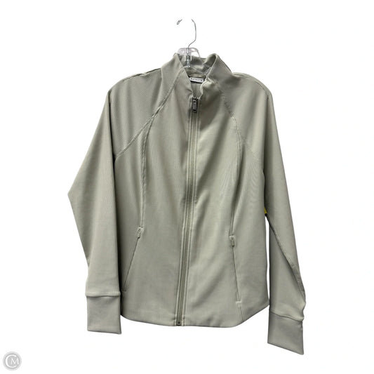 Athletic Jacket By Athleta In Grey, Size: L