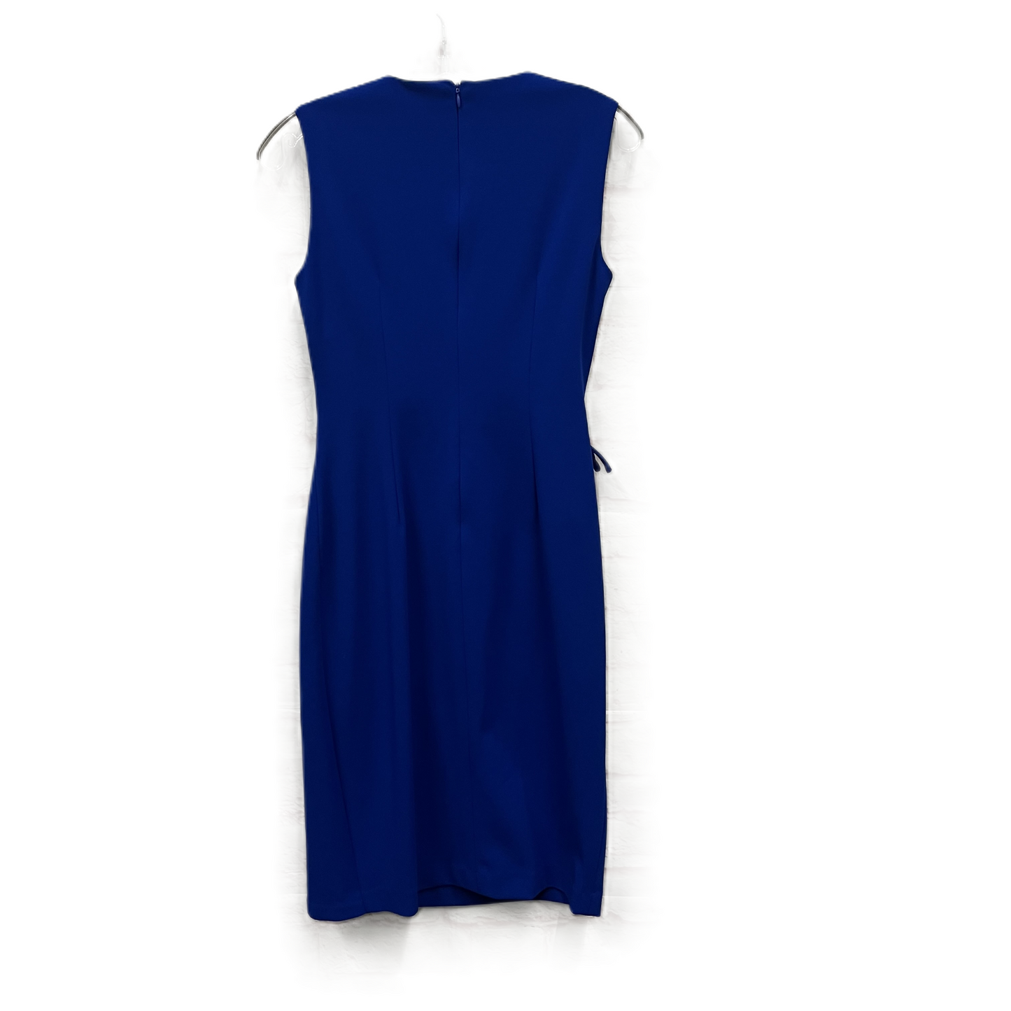 Dress Work By Calvin Klein In Blue, Size: S