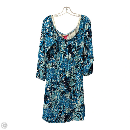 Romper Designer By Lilly Pulitzer In Blue, Size: L