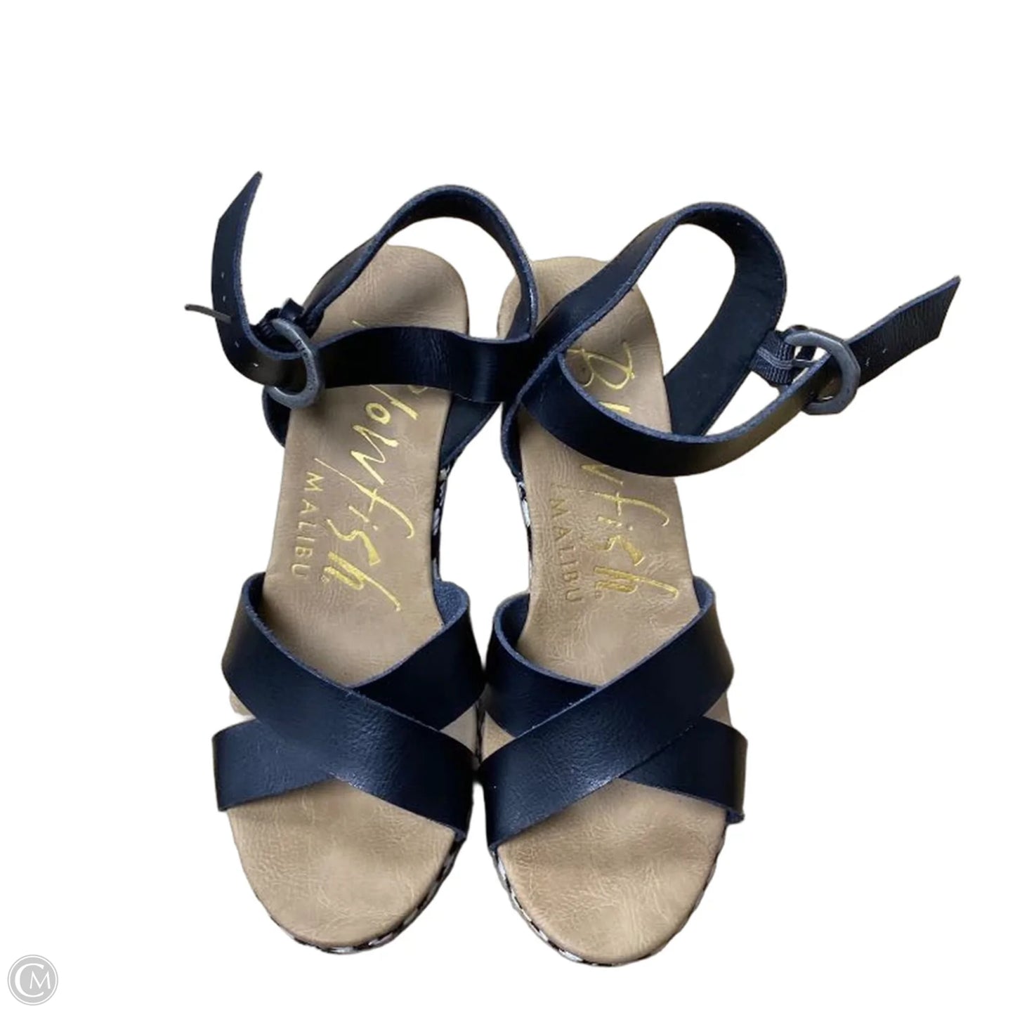 Shoes Heels Wedge By Blowfish In Black, Size: 7.5
