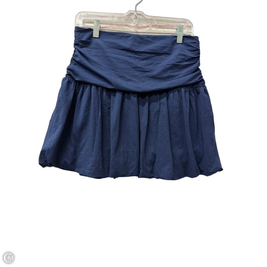 Skirt Mini & Short By Loft In Blue, Size: 4