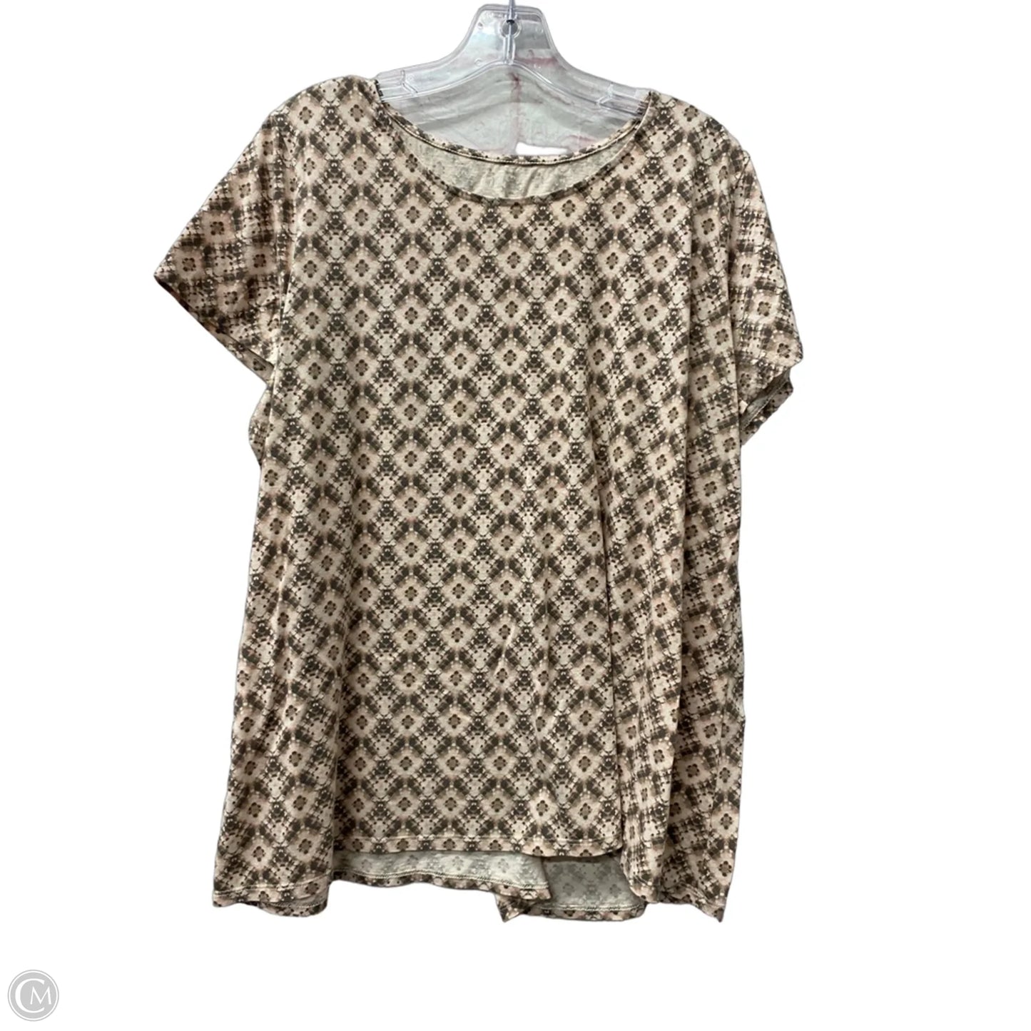 Top Short Sleeve By Pure Jill In Pink, Size: L