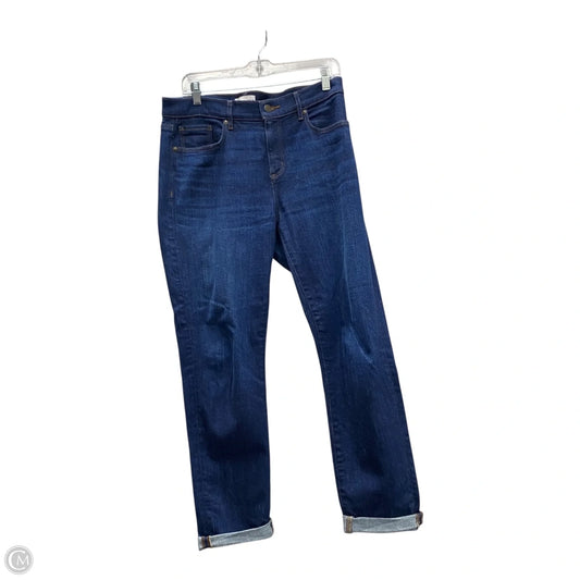 Jeans Straight By Loft In Blue, Size: 8