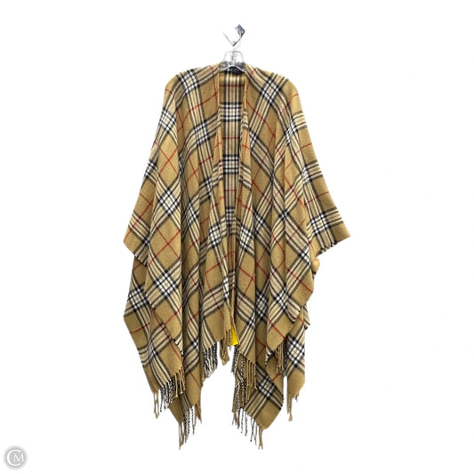 Shawl By Clothes Mentor In Brown, Size: Osfm