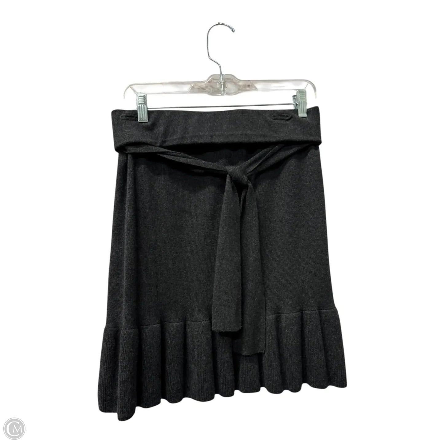 Skirt Mini & Short By Ann Taylor In Grey, Size: 10p