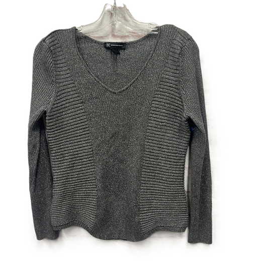 Top Long Sleeve By Inc In Silver, Size: Xl