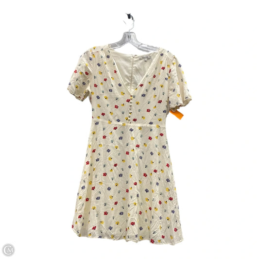Dress Casual Short By Madewell In Cream, Size: Xs