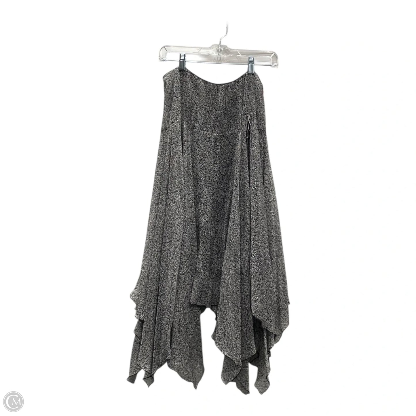 Skirt Midi By Nine West In Black & White, Size: M