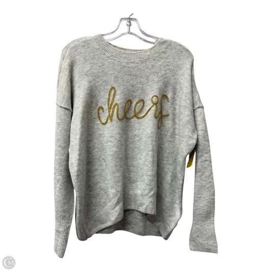 Sweater By Cece In Grey, Size: S