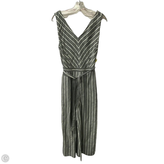 Jumpsuit By Loft In Grey & White, Size: M