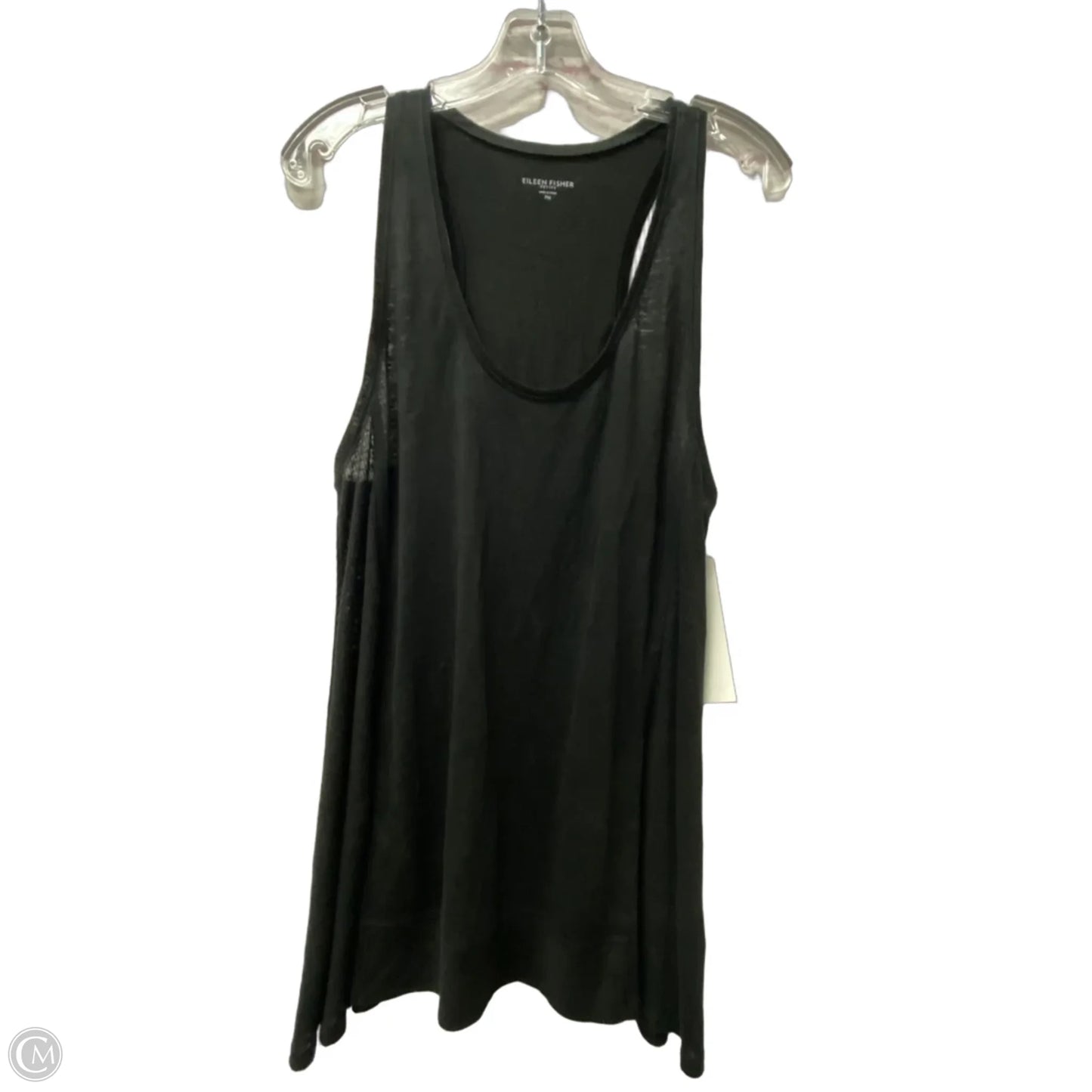 Top Sleeveless By Eileen Fisher In Black, Size: Mp
