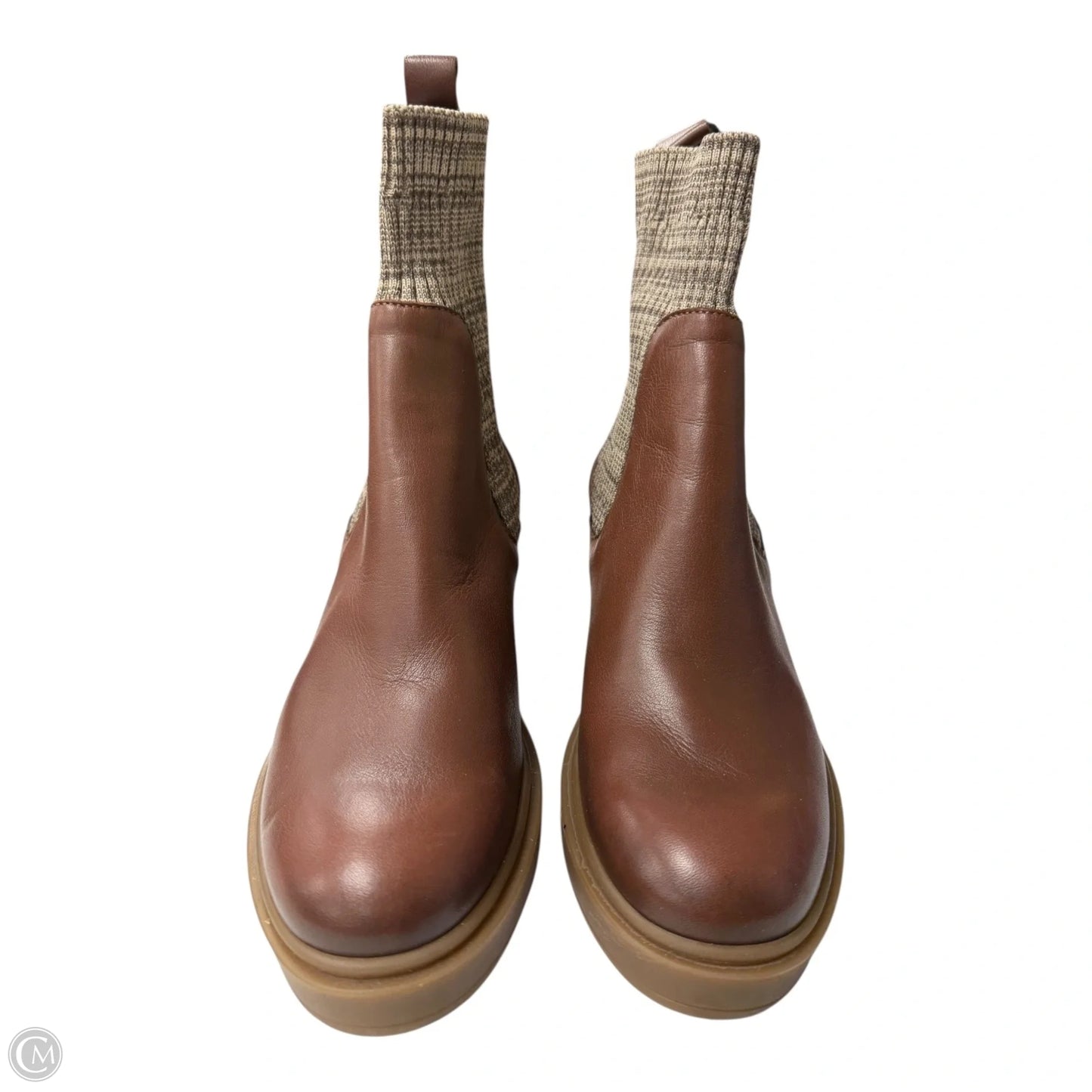 Boots Mid-calf Heels By Sundance In Brown, Size: 7.5