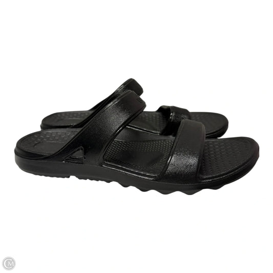 Sandals Flats By Spenco In Black, Size: 10