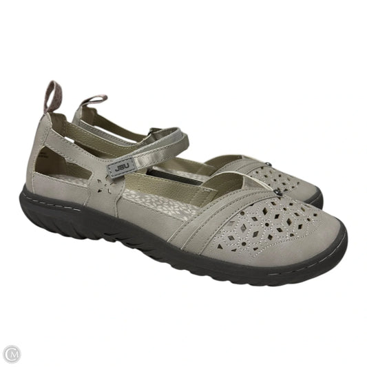 Shoes Flats By Jbu By Jambu In Grey, Size: 10
