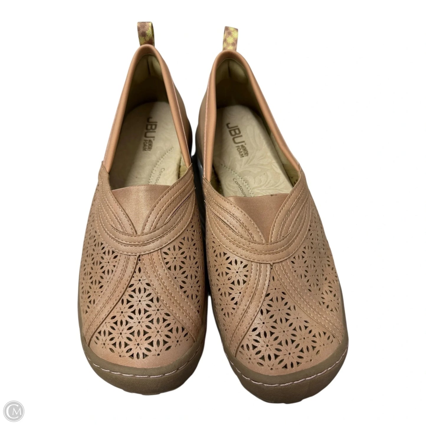 Shoes Flats By Jbu By Jambu In Rose Gold, Size: 10