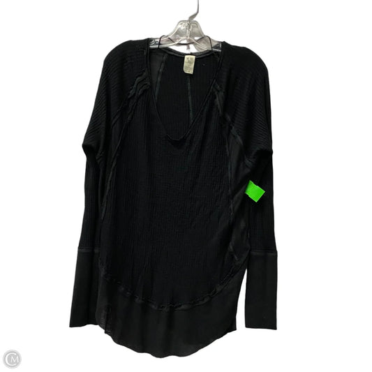Top Long Sleeve By We The Free In Black, Size: M
