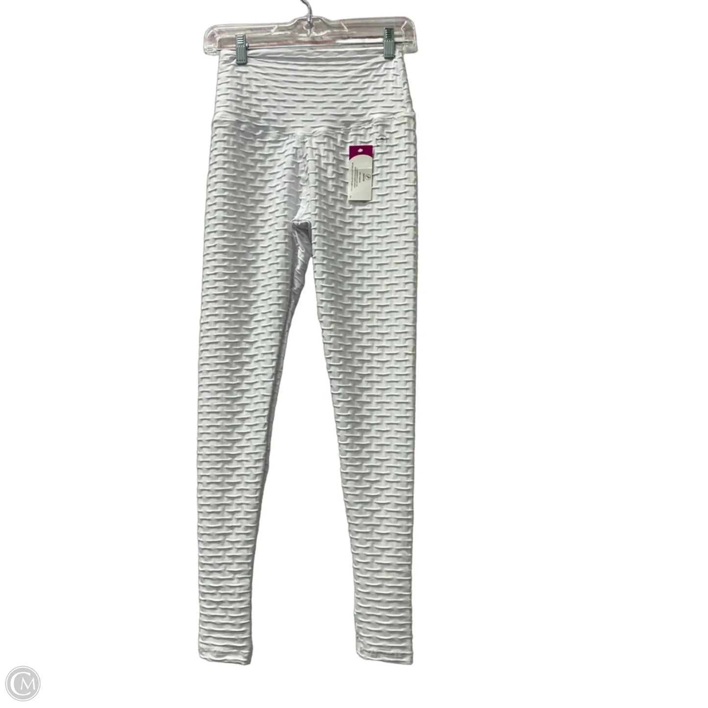 Athletic Leggings By Abs In White, Size: L
