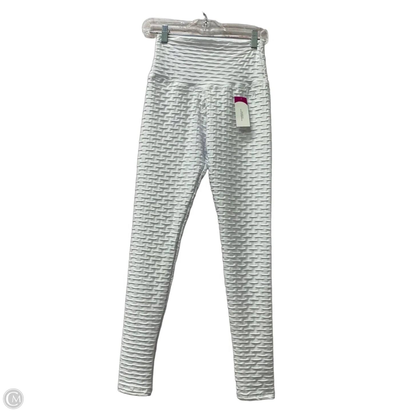 Athletic Leggings By Abs In White, Size: L